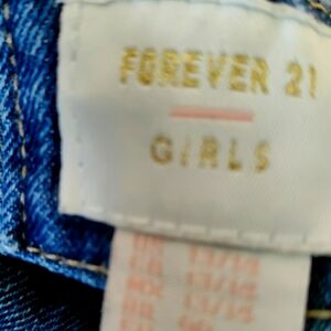 Forever 21Girls Size14 Blue Denim Jean Jacket. EUC  Excellent Vintage.